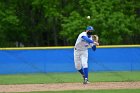 Baseball vs CGA  Wheaton College Baseball vs Coast Guard Academy during game one of the NEWMAC semi-finals playoffs. - (Photo by Keith Nordstrom) : Wheaton, baseball, NEWMAC